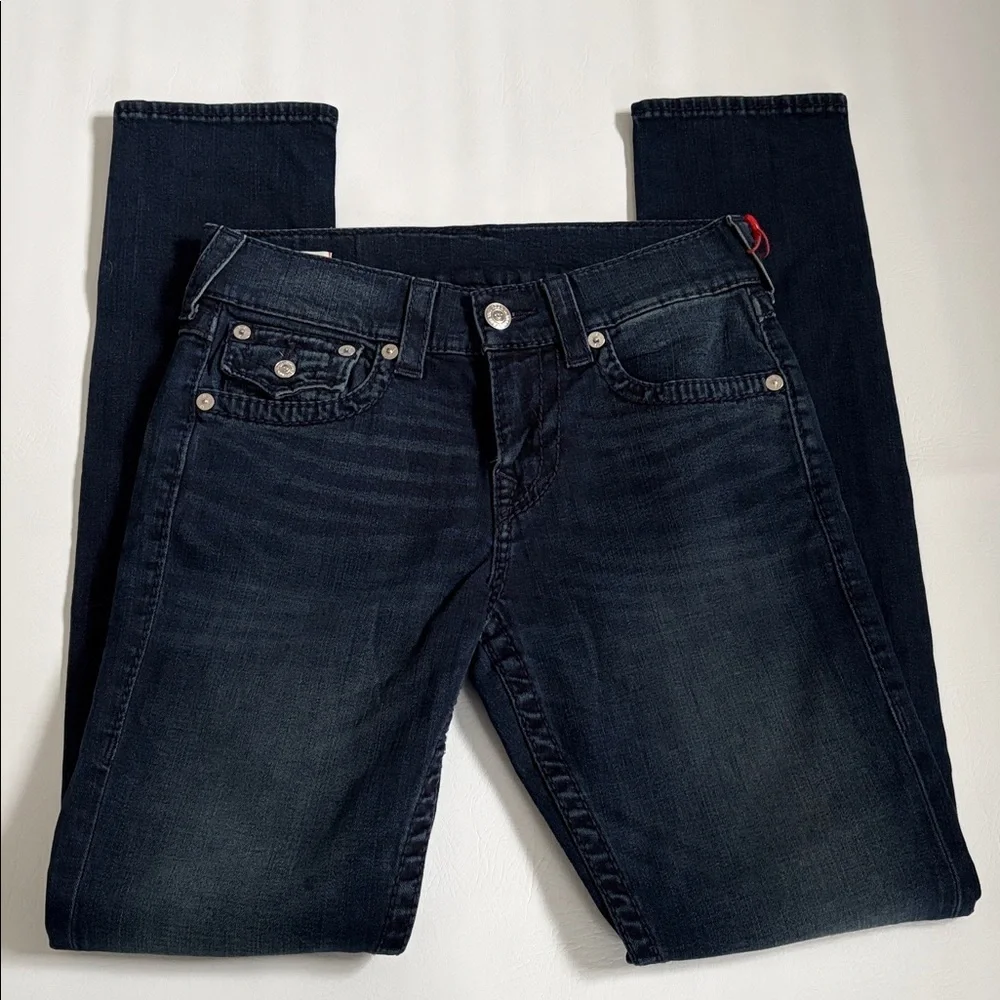 True Religion Men’s Jeans Flap Big T Geno Relaxed Slim Jeans New size 28